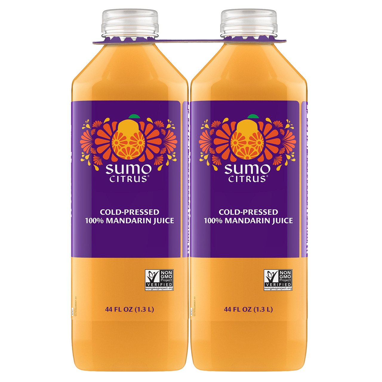 Sumo Citrus Cold-Pressed 100% Mandarin Juice, 2-Pack (44 fl oz each) - Image 1