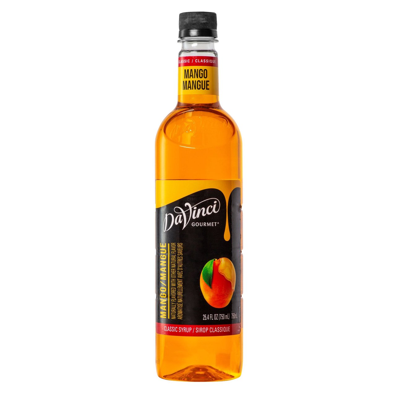 DaVinci Gourmet Classic Mango Syrup 750 mL - Image 1