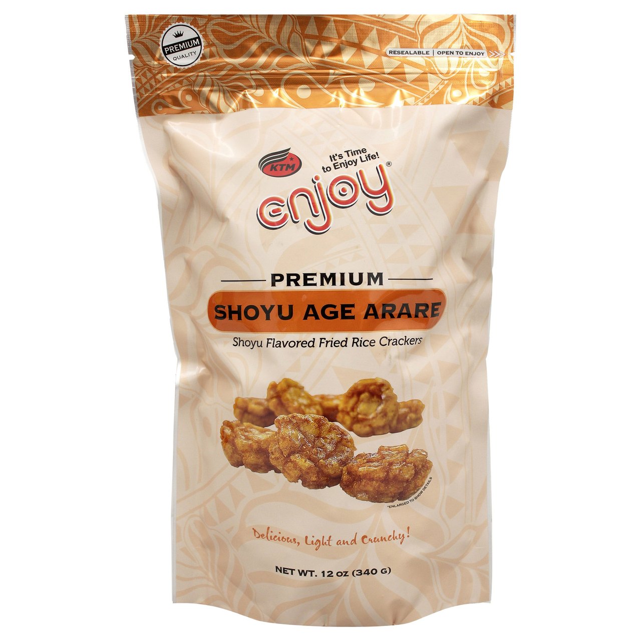Enjoy Snacks Shoyu Age Arare 12 oz - Image 1