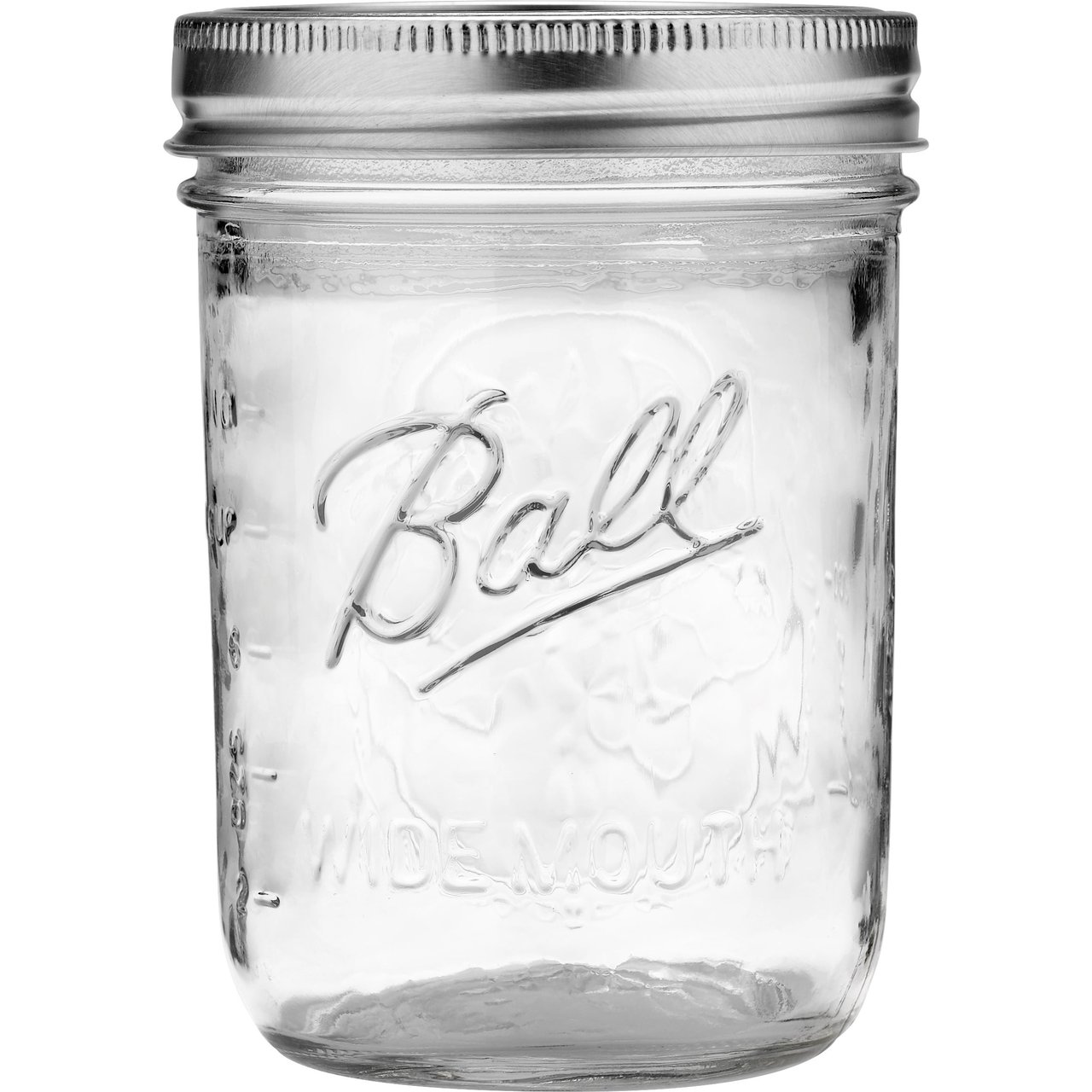 Ball Wide Mouth Pint Jars 12 CT - Image 1