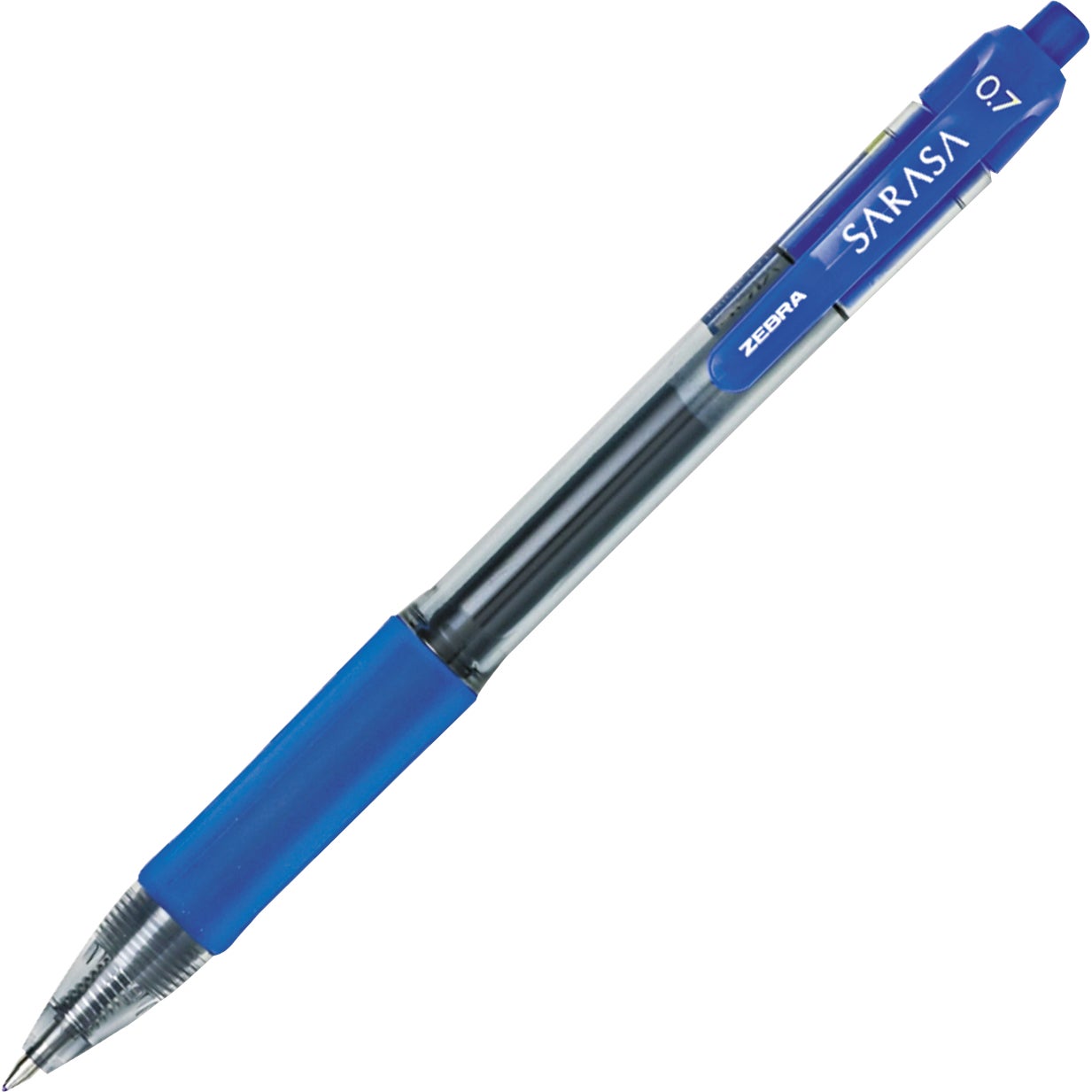 Zebra Sarasa Dry X20 Retractable Gel Pen, Medium Point, Blue Ink, One Dozen (ZEB46820) - Image 1