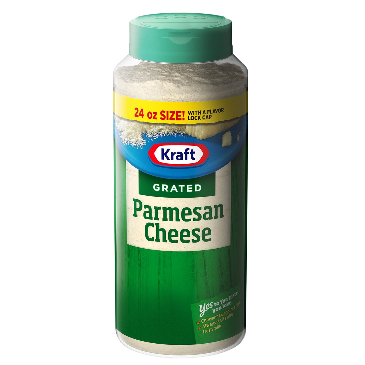 Kraft Grated Parmesan Cheese, 24 Ounce Jar - Image 1