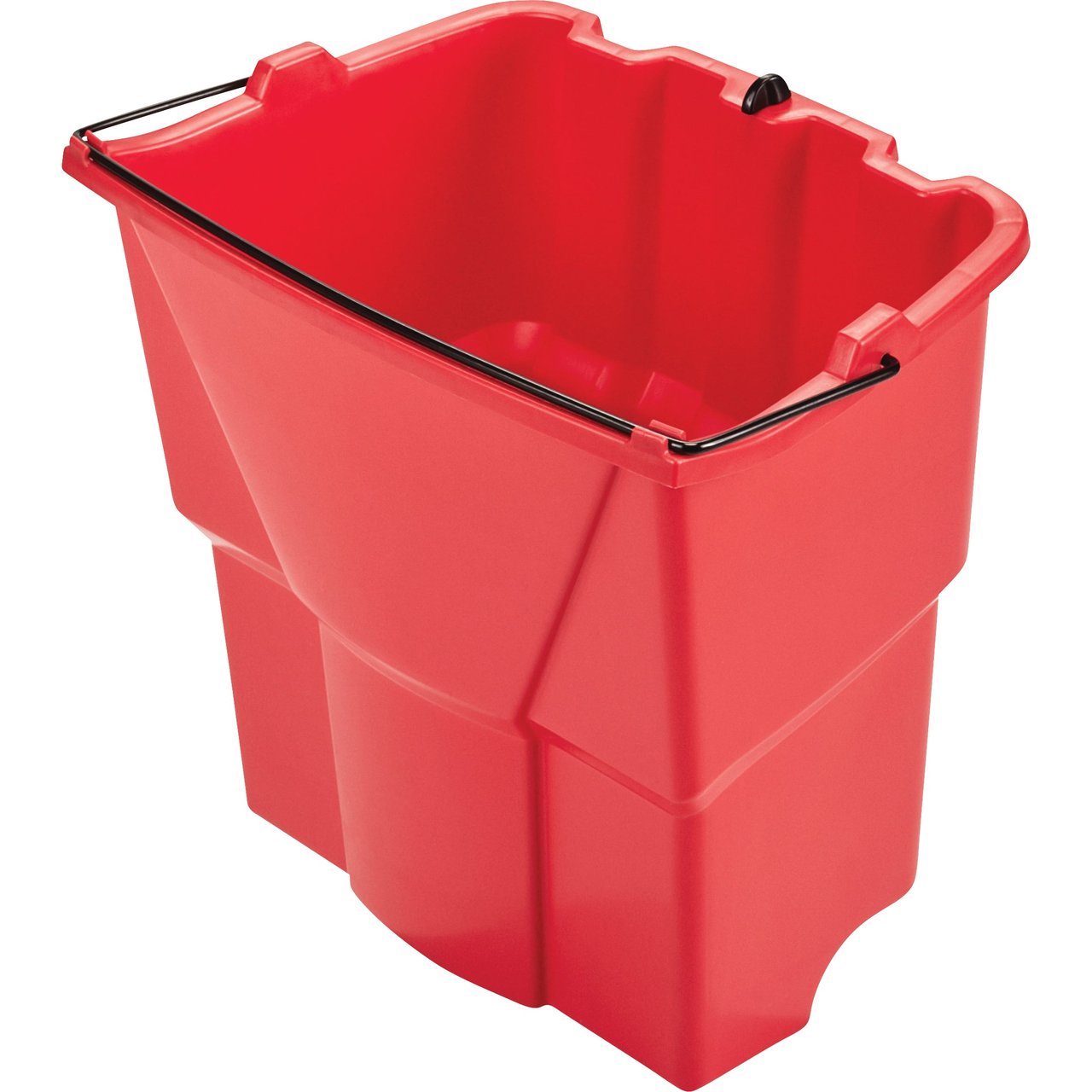 Rubbermaid Wave Break Red Bucket RCP2064907 - Image 1