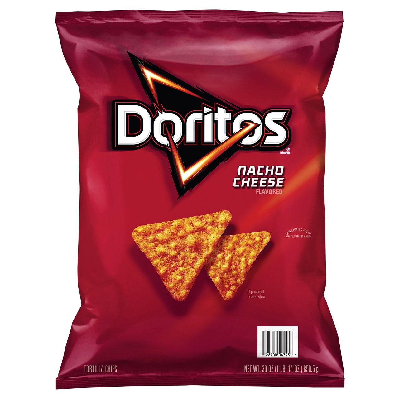 Doritos Nacho Cheese 30 oz (1.875 lbs) - Image 1