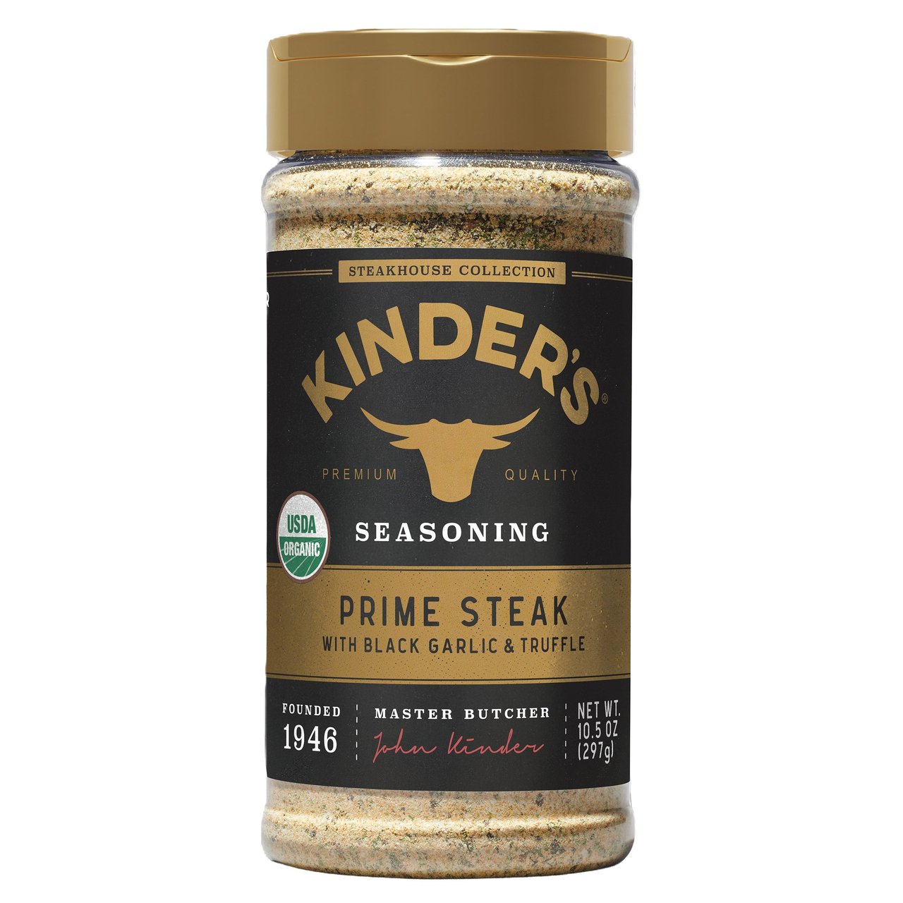 Organic Kinder's Prime Steak Seasoning 10.5 oz - Image 1