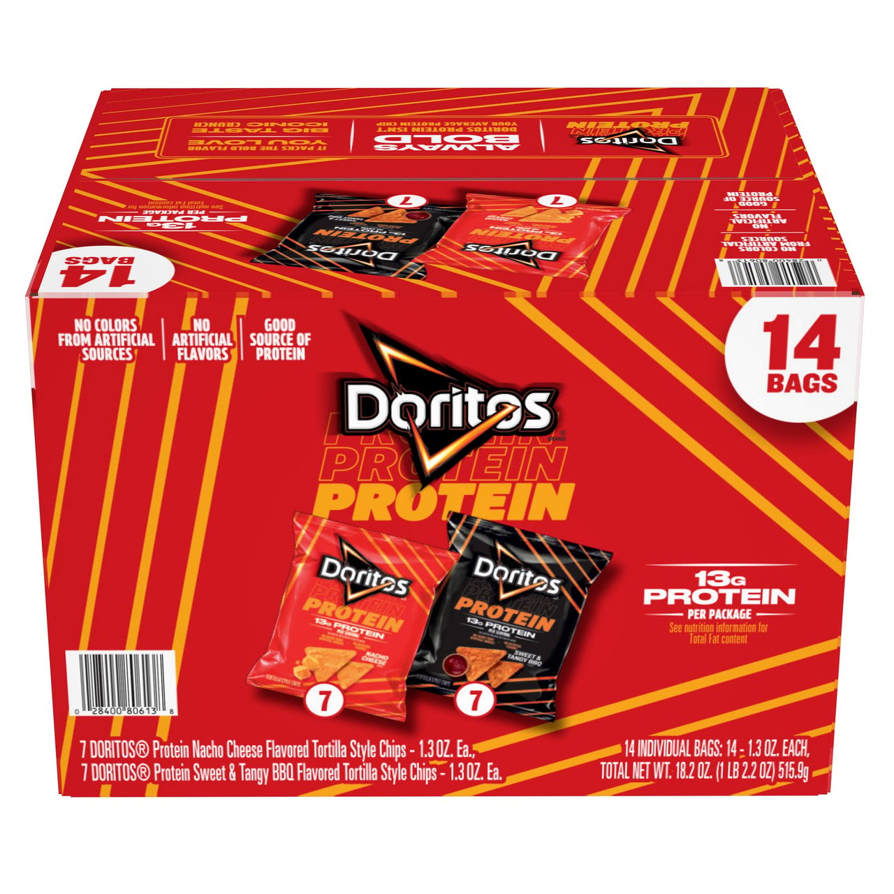 FRITO LAY DORITOS PROTEIN VARIETY 14 CT - Image 1