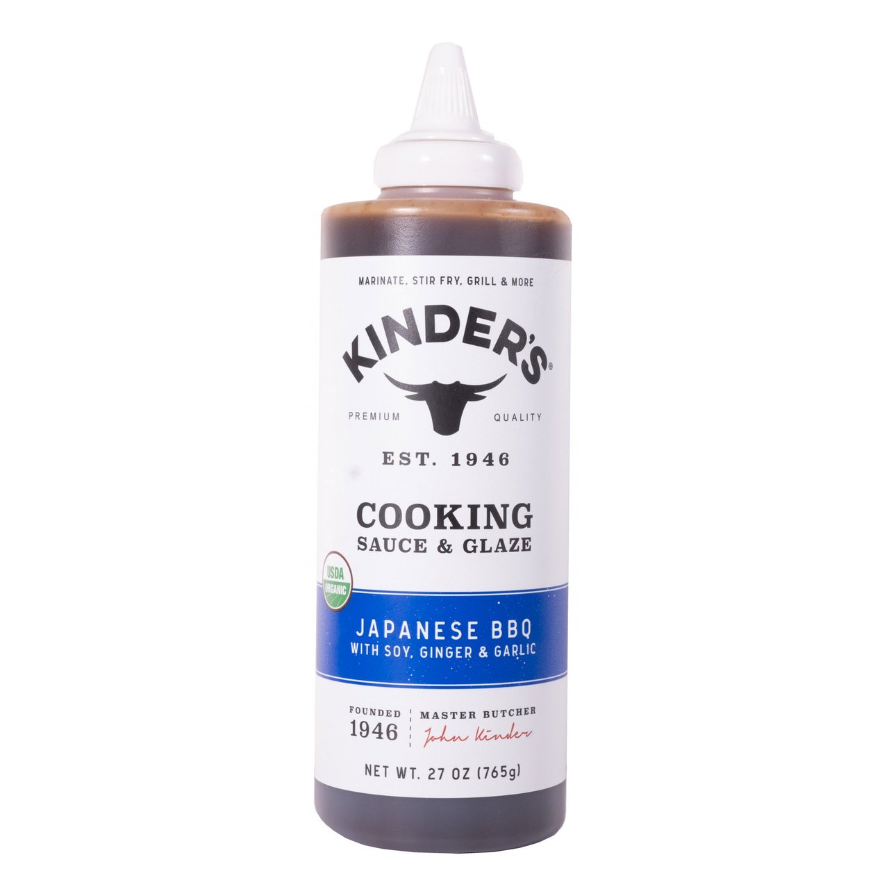 Kinder's Organic Japanese Cooking Sauce 27 oz - Image 1