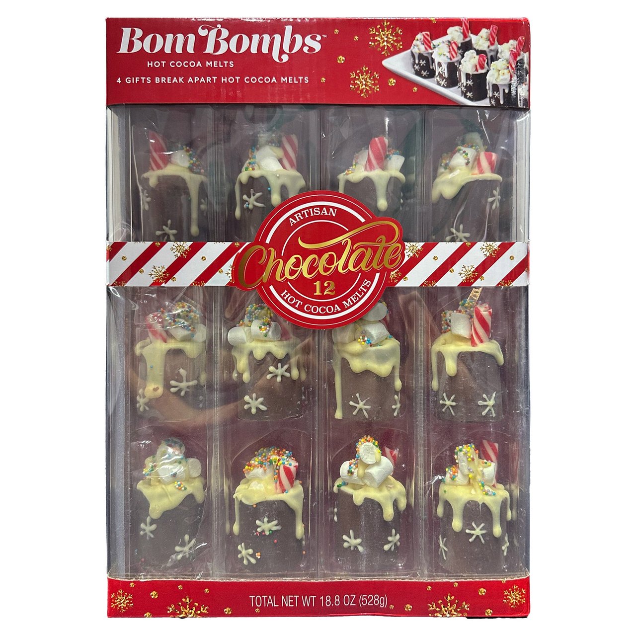 Hot Chocolate Melts, 12 Count / 18.72 oz - Image 1