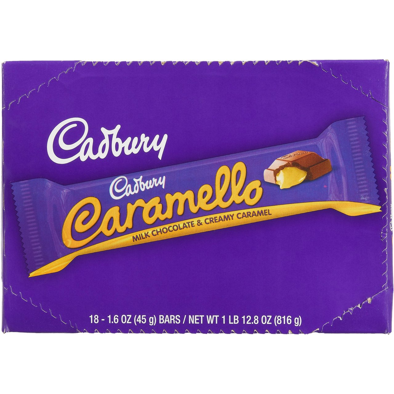 Cadbury Caramello Bars 18 CT - Image 1