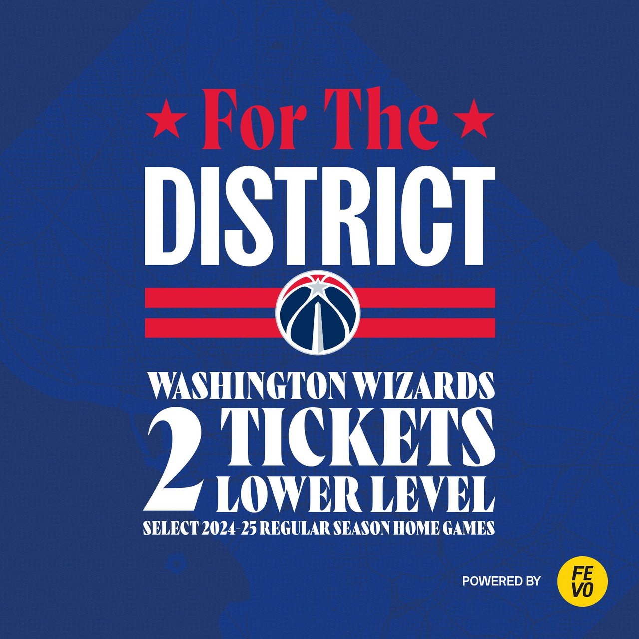 NBA Washington Wizards 2 Lower Level Tickets (Non-Refundable eVoucher)