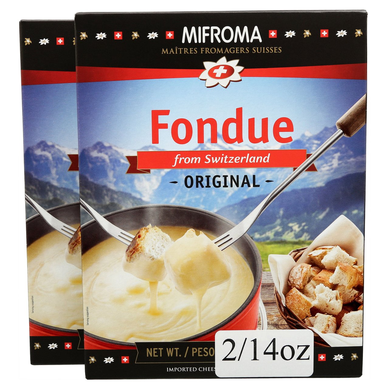 Mifroma Original Swiss Fondue, 2/14 oz - Image 1