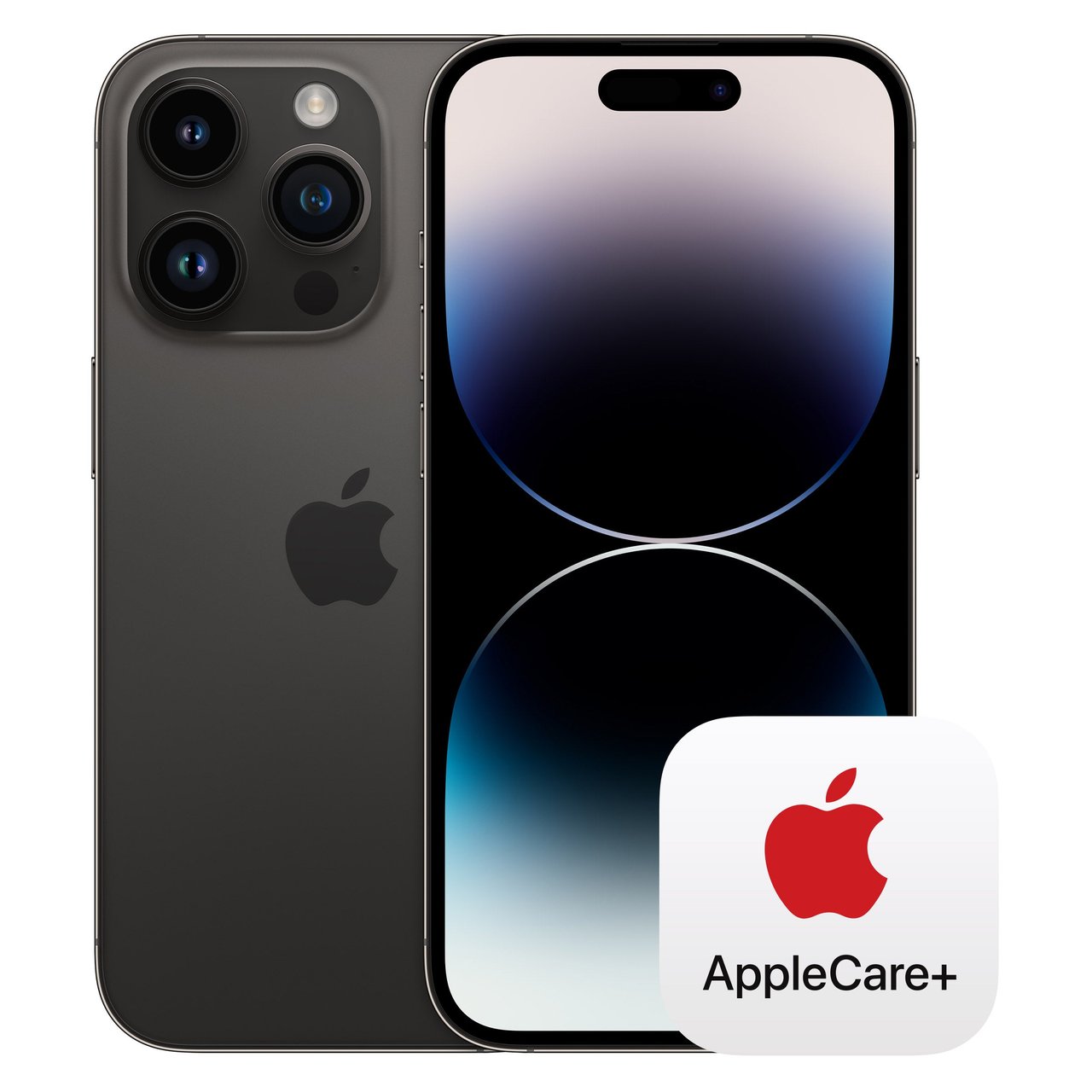 iPhone 14 Pro - 128GB Space Black Unlocked Bundle with AppleCare+ - Image 1