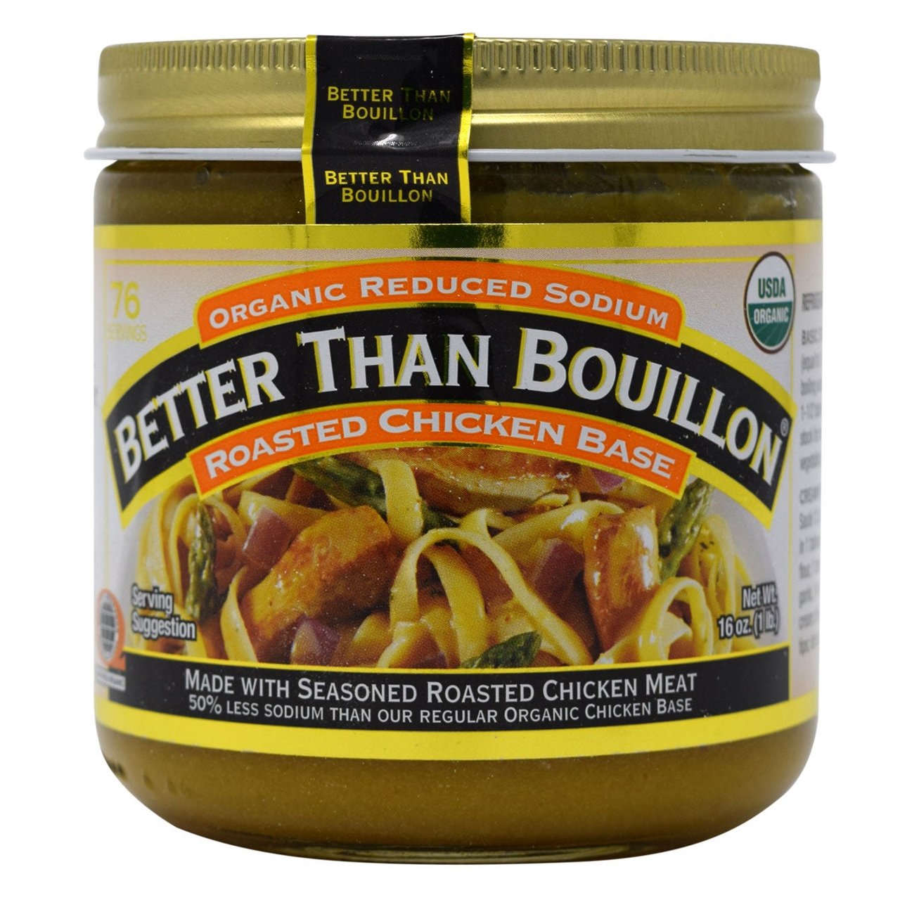 Organic Better Than Bouillon Roasted Chicken Base 16 Ounces - Image 1