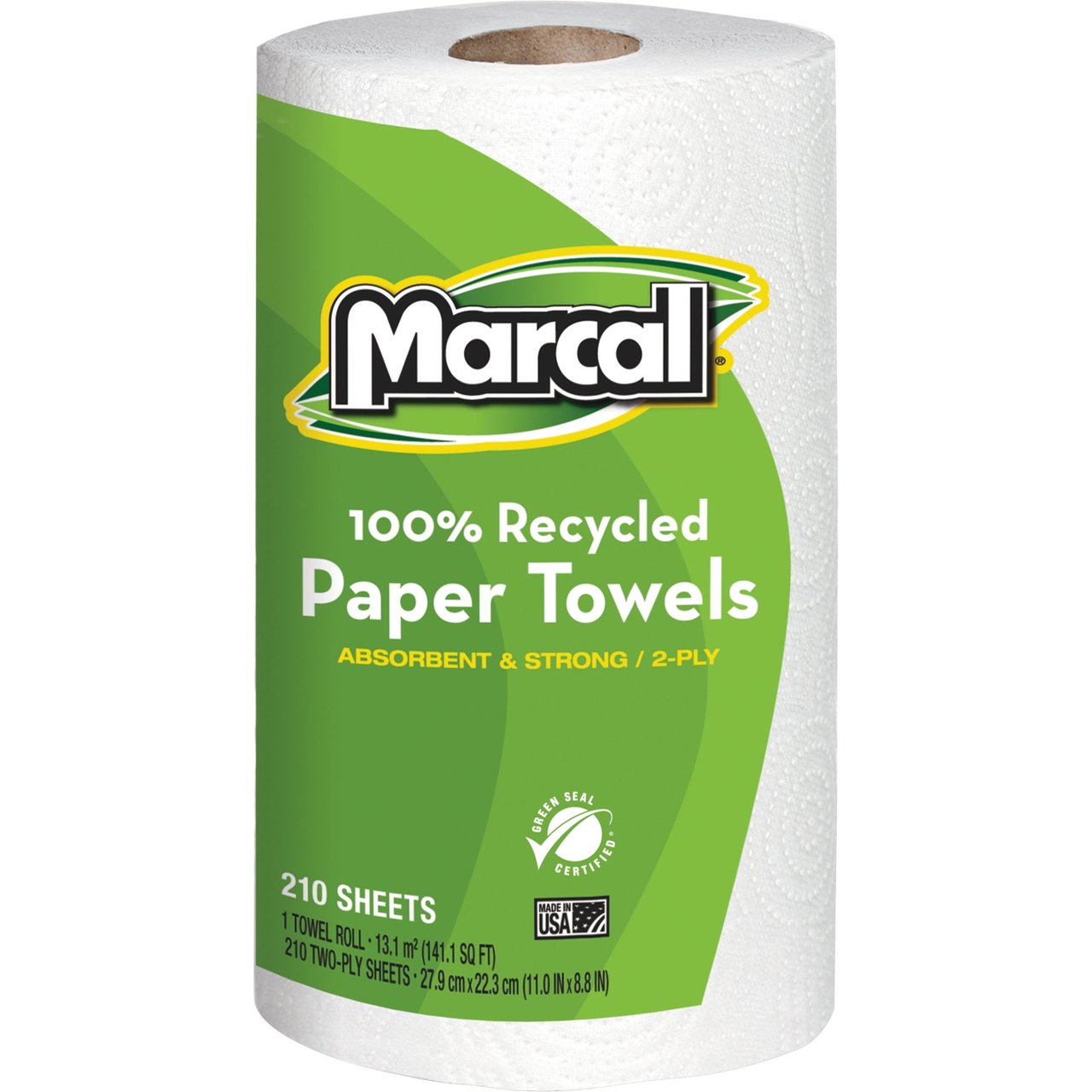 Marcal Recycled Mega Roll Paper Towels, 12 ct (MRC6210) - Image 1