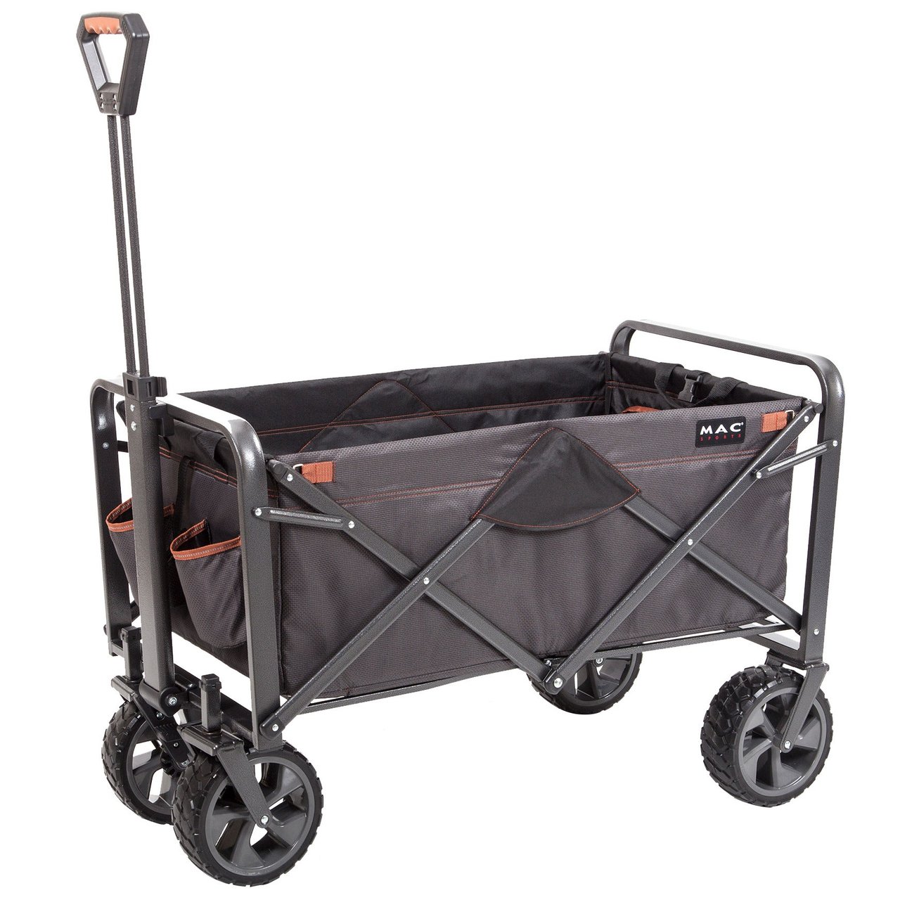 Mac Sports XL Folding Wagon with Brakes - Image 1