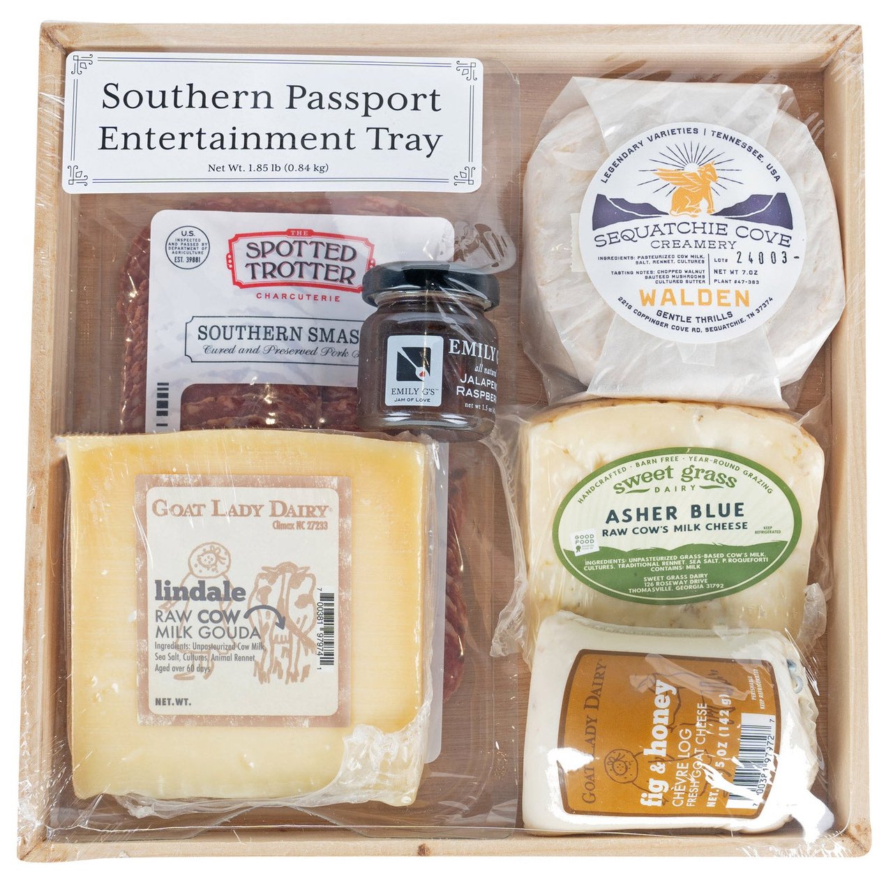 Southern Passport Entertainment Tray, 1.85 lbs