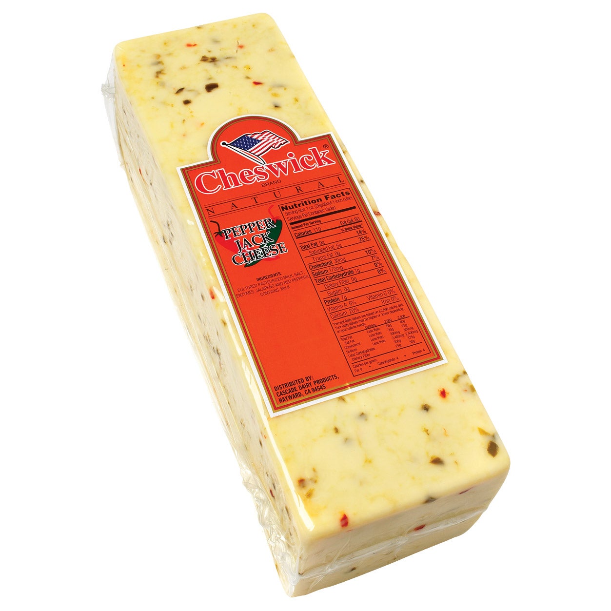 Cheswick Pepper Jack Cheese 5 lbs - Image 1
