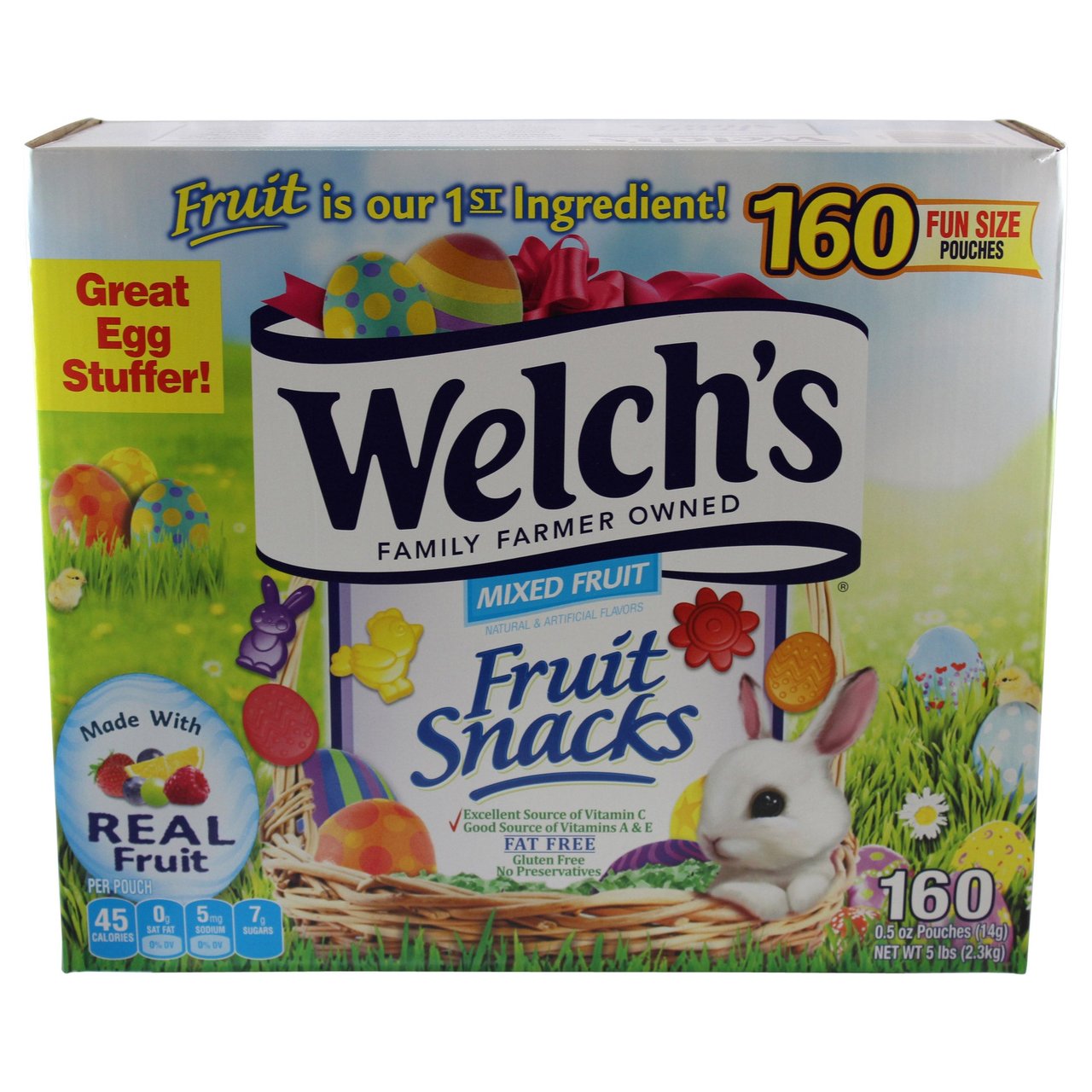 Welch's Fruit Snacks 160 Count Box