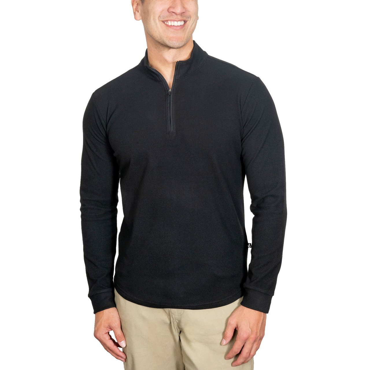 Swannies Men's Emery Quarter Zip - Image 1