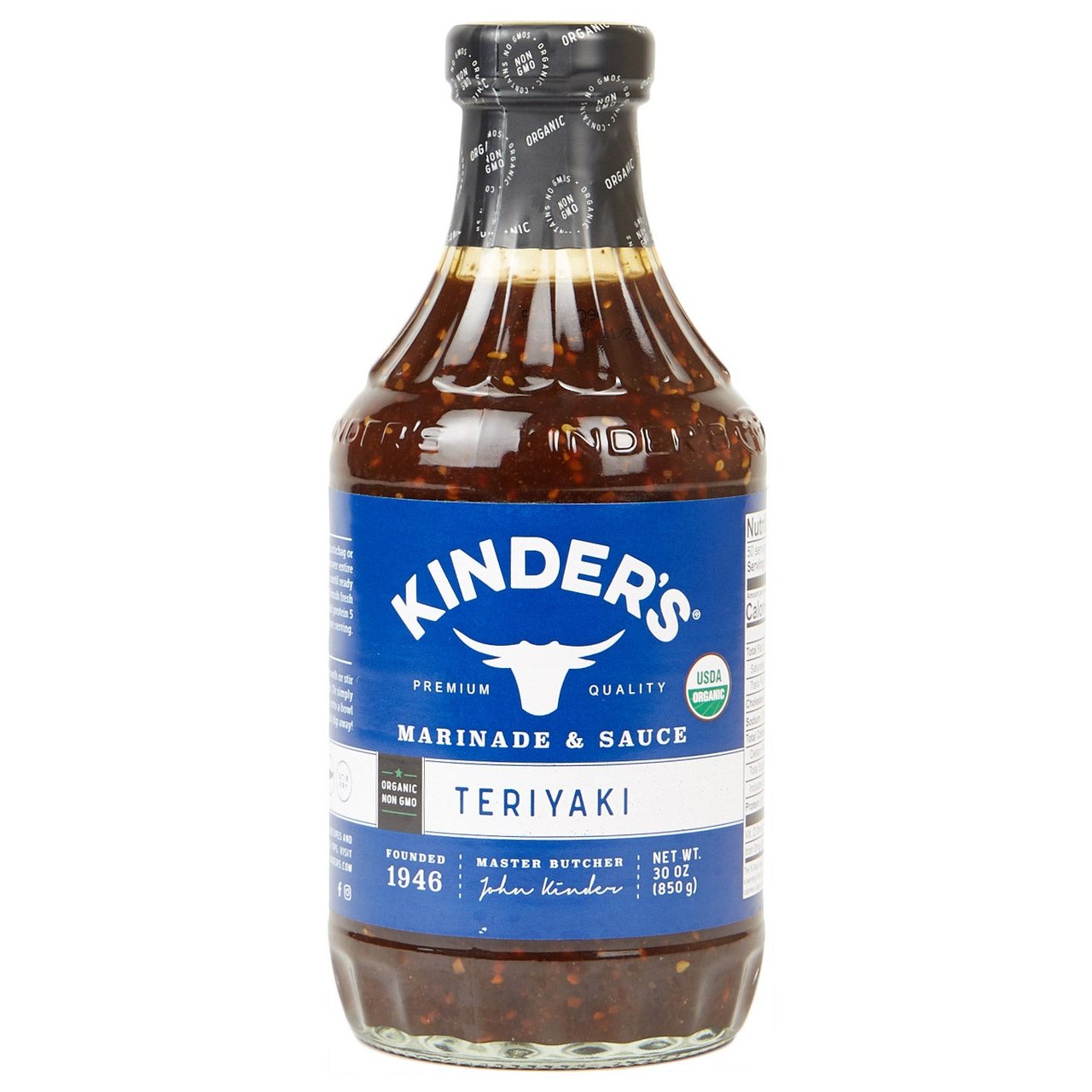 Organic Kinder's Teriyaki Sauce 30 Ounces - Image 1