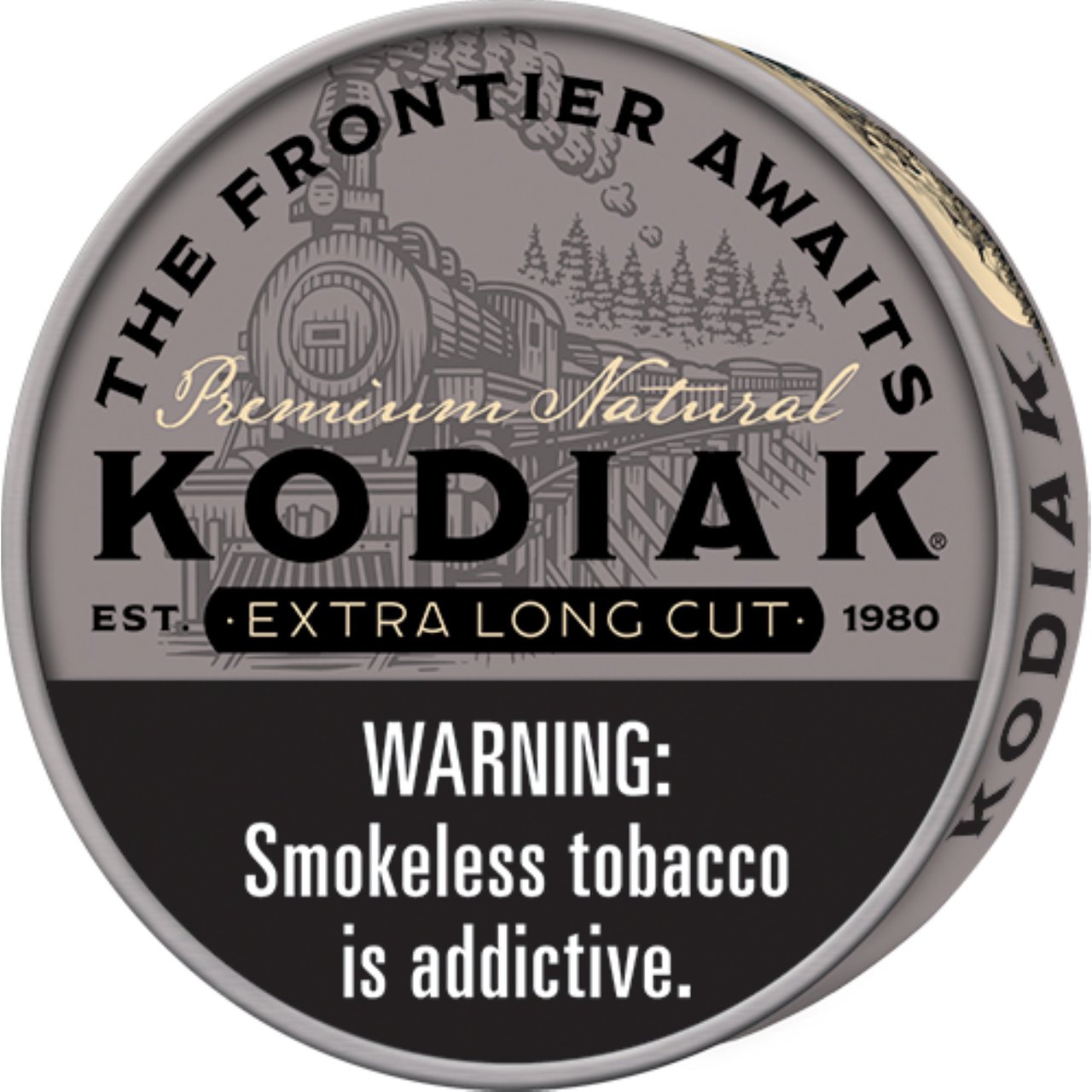 kodiak tobacco near me Kodiak Premium Natural Extra Long Cut Moist Snuff - 5 Cans / 1.2 oz  (#1586463)