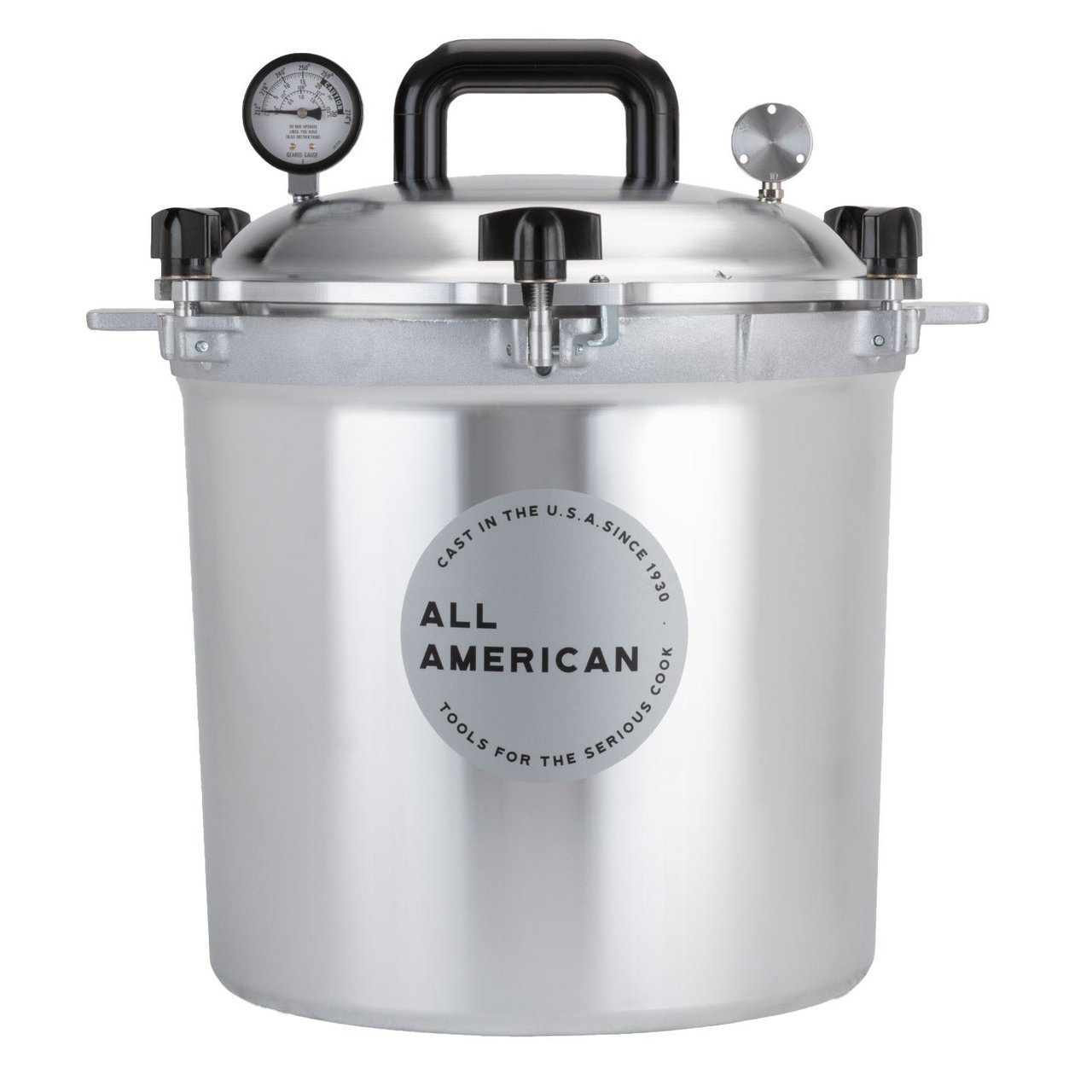 All American 1930 25-Quart Cast Aluminum Pressure Cooker/Canner - Image 1