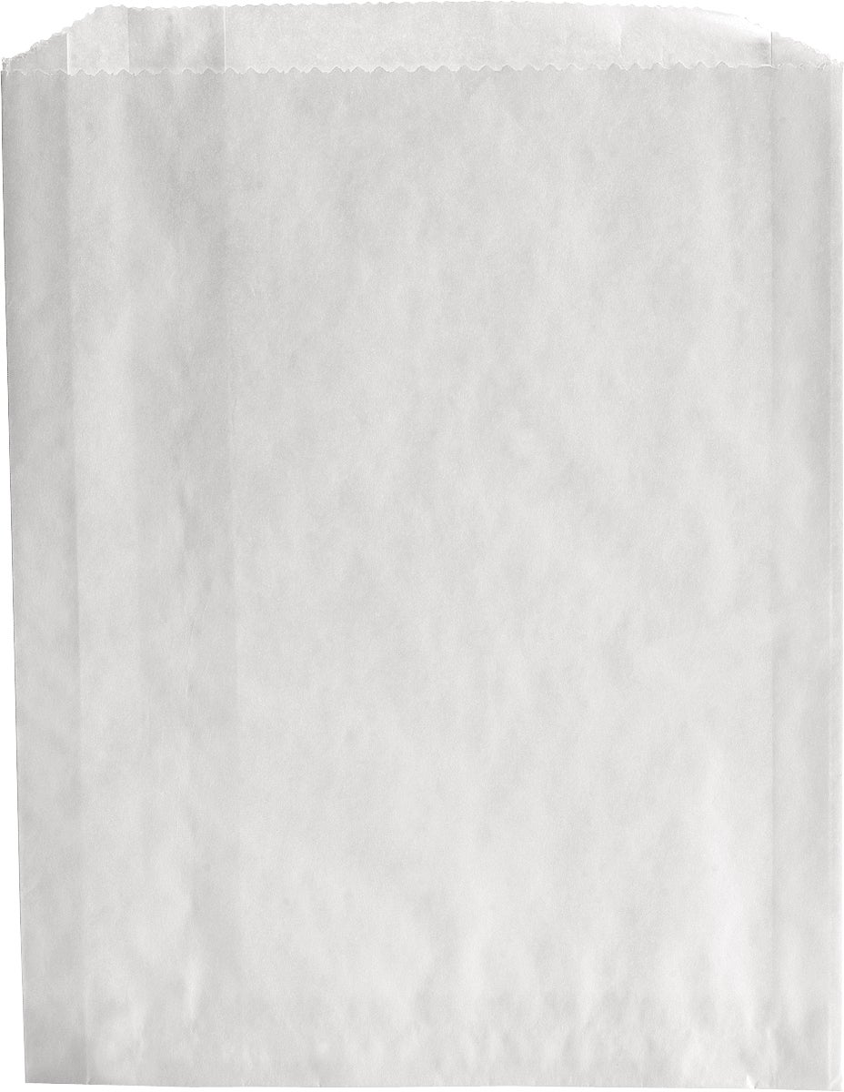 Bagcraft PB25 Grease Resistant Sandwich and Pastry Bag, White, 2000 Count