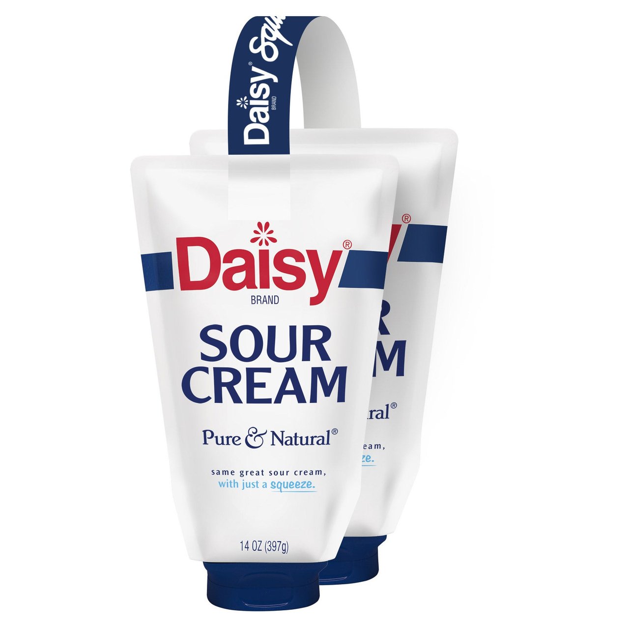 Daisy Sour Cream Squeeze, 2 x 14 oz