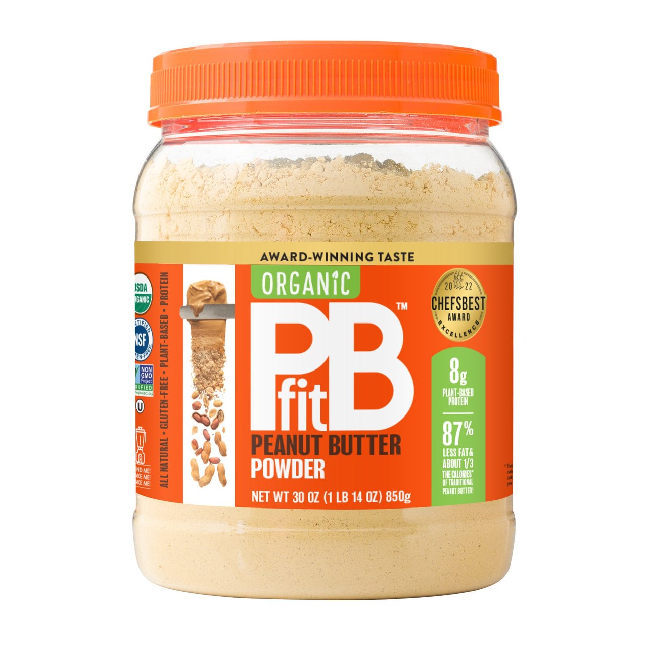 BetterBody Organic PBfit Powder 30 oz - Image 1