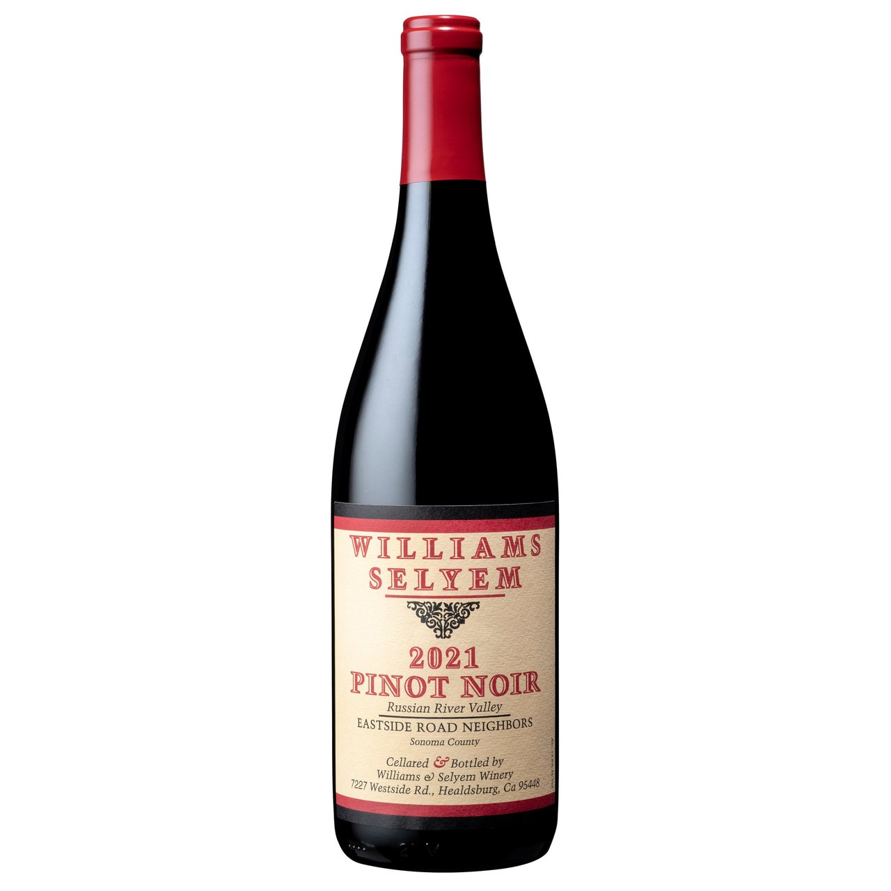 Williams Selyem Eastside Road Pinot Noir Russian River Valley 750ML