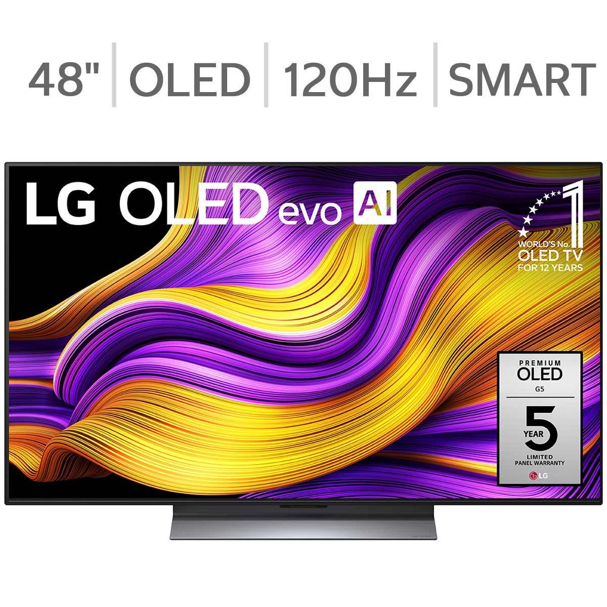 LG OLED48G5 48" 48" CLASS (48.2" DIAG) 4K UHD OLED TV - Image 1