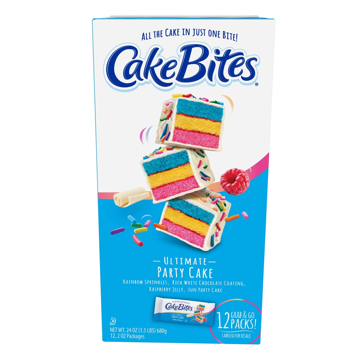 The Original CakeBites Ultimate Party Cake, 12 / 2 oz