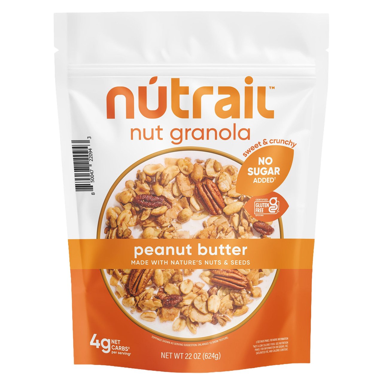 NU TRAIL PEANUT BUTTER GRANOLA 22 OZ - Image 1