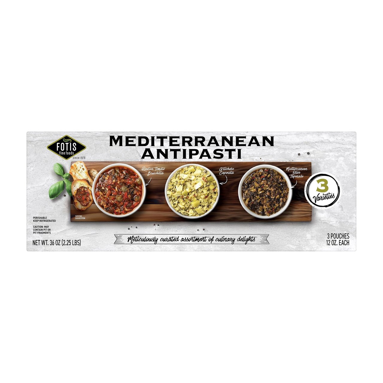 Fotis Mediterranean Antipasti 3/12 oz - Image 1