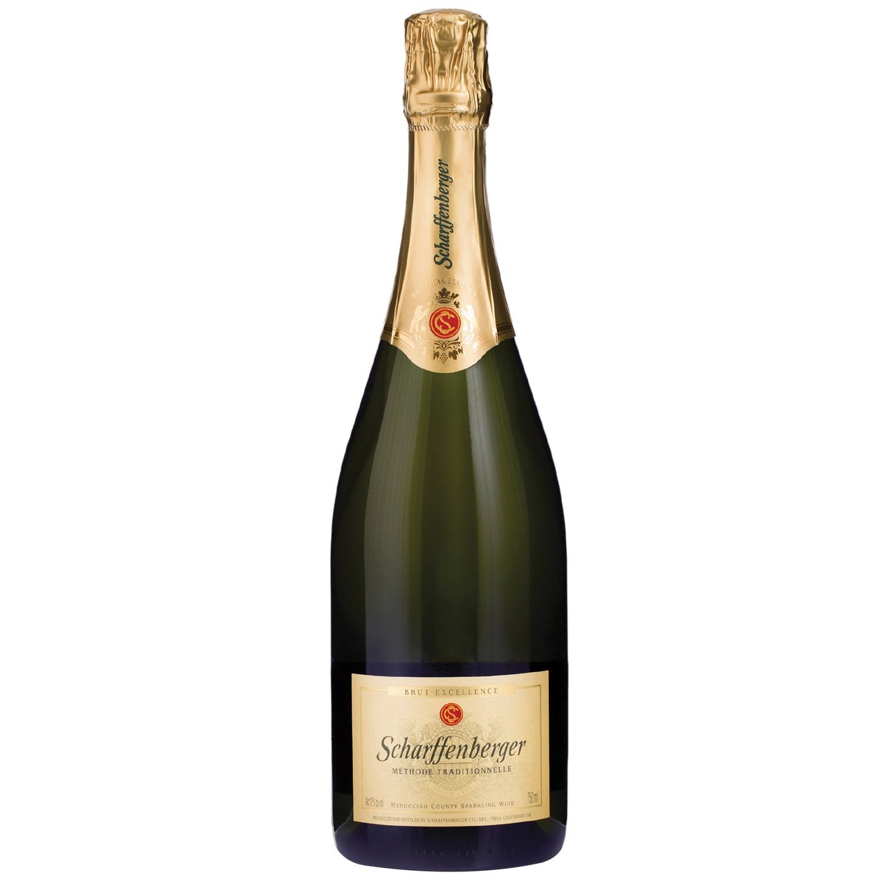 Scharffenberger Brut Excellence Mendocino County, CA 750ML - Image 1