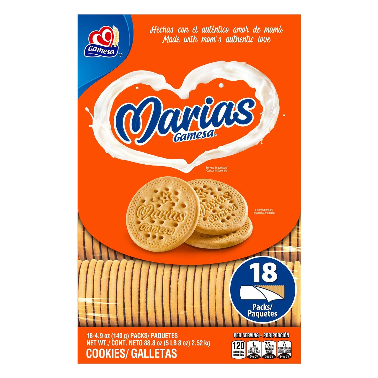 Marias Gamesa Cookies 18 CT / 4.9 OZ - Image 1