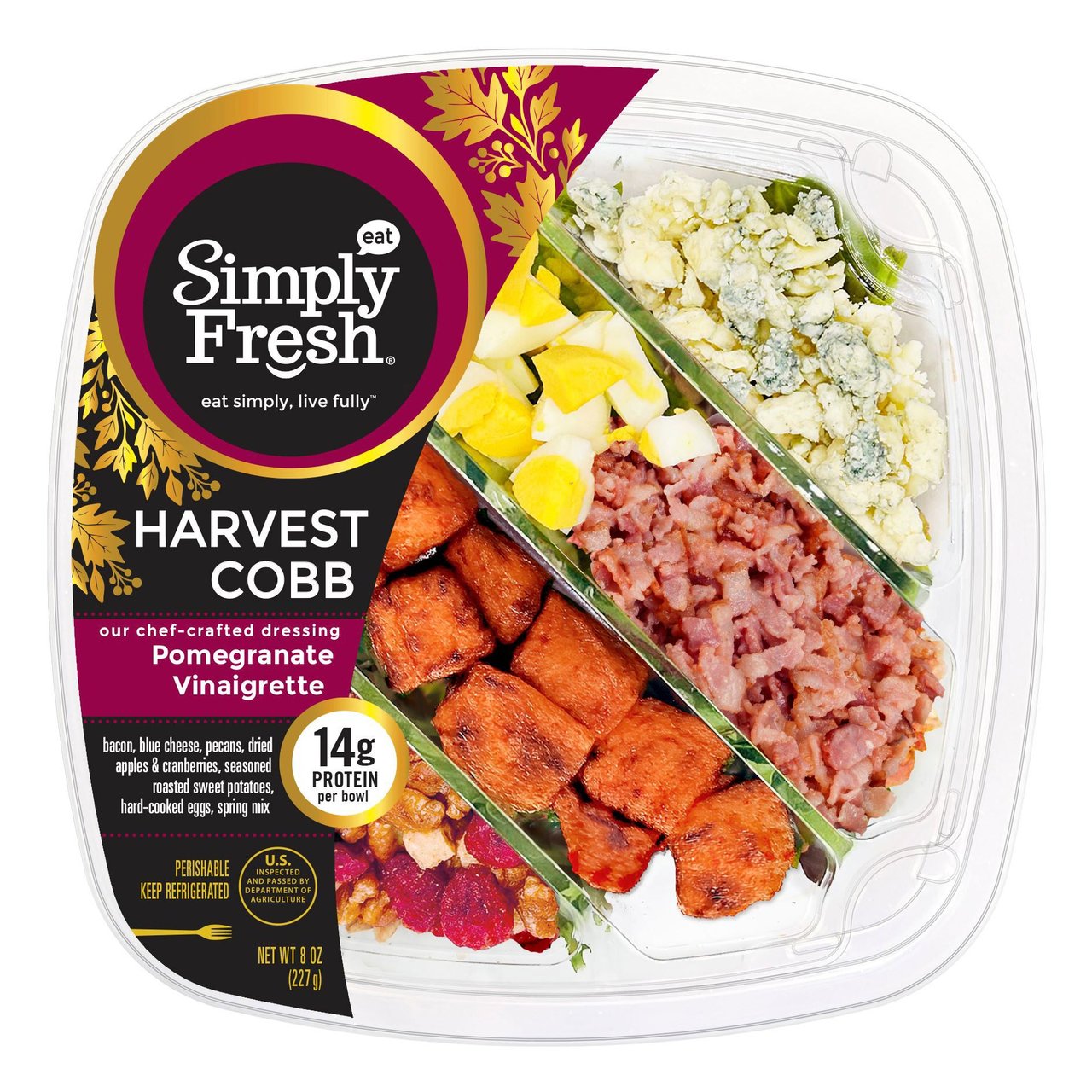 Simply Fresh Harvest Cobb Salad 2/8.0 oz - Image 1