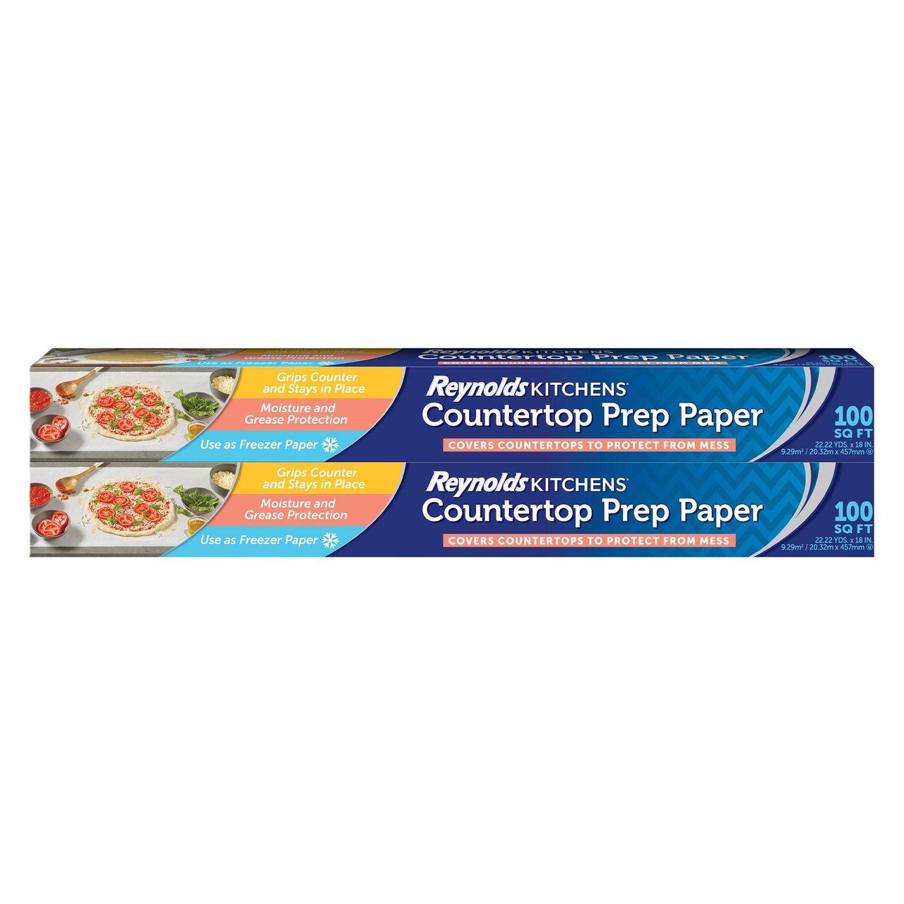 Reynolds Kitchens Countertop Prep Paper, 2 Rolls / 100 Sq Ft Each