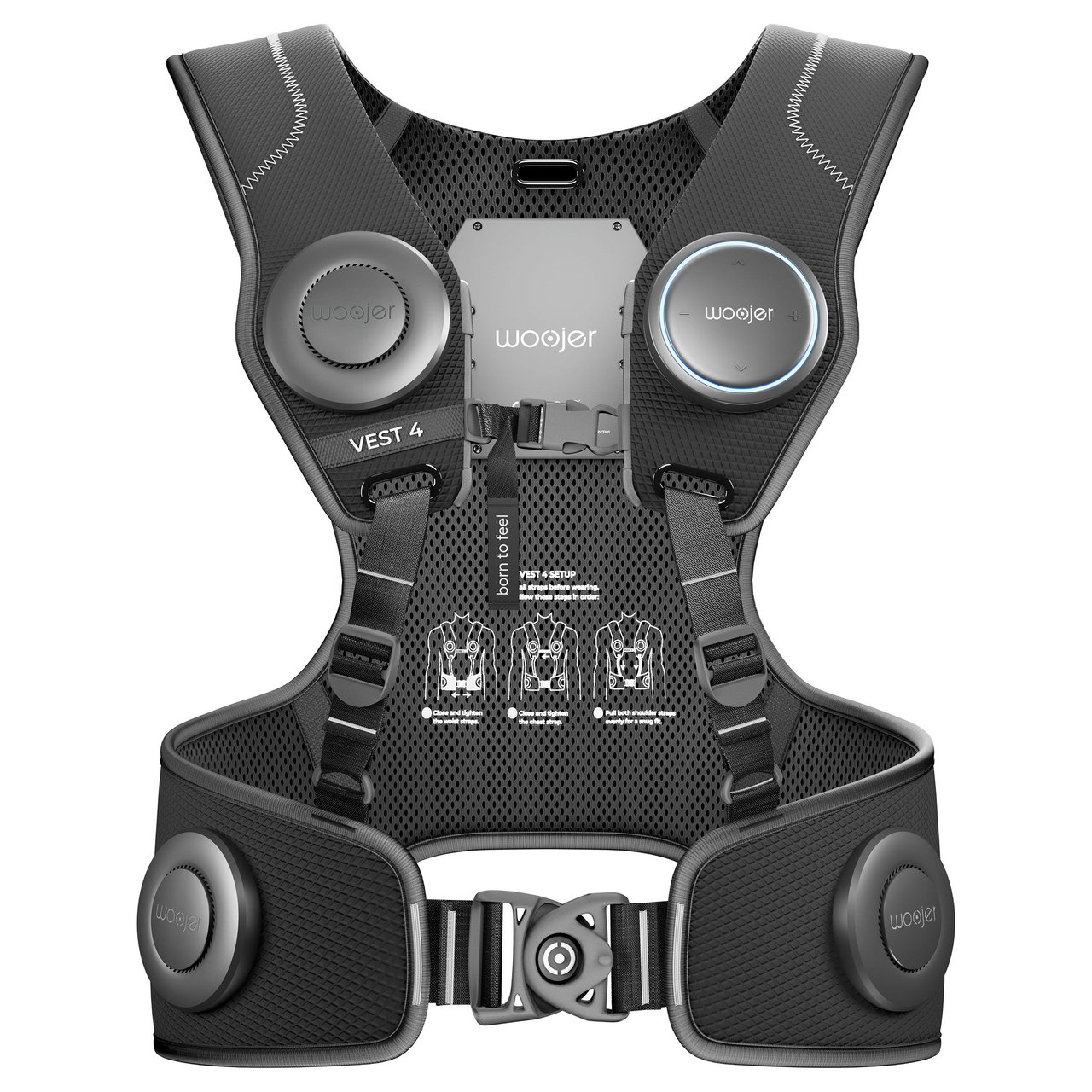 Woojer High Fidelity Haptic Vest 4 - Image 1