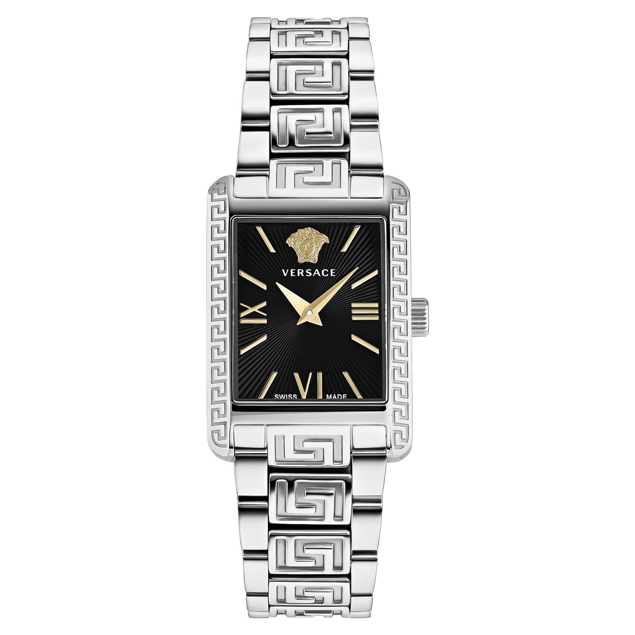 Versace Tonneau Stainless Steel Quartz Ladies Watch - Image 1