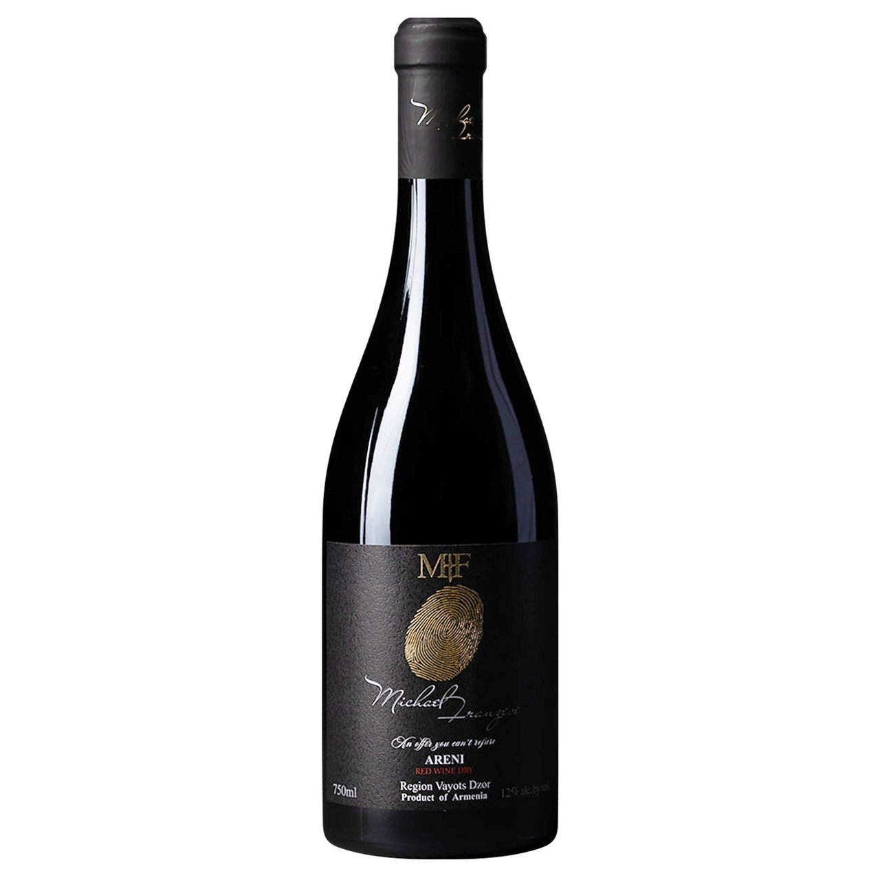 Michael Franzese Areni Red Wine Armenia 750ML - Image 1