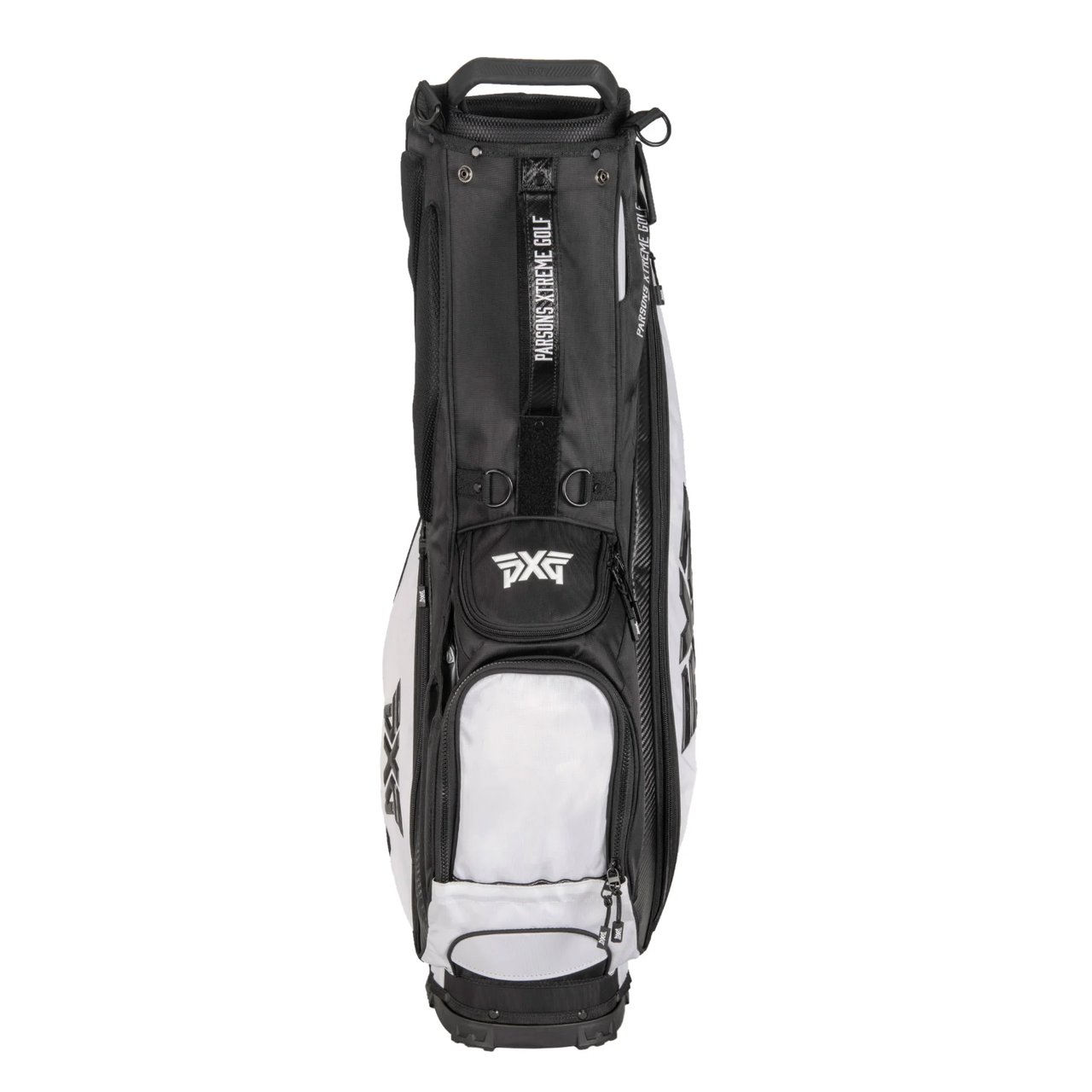 PXG Xtreme Lightweight Stand Bag Black and White - Image 1