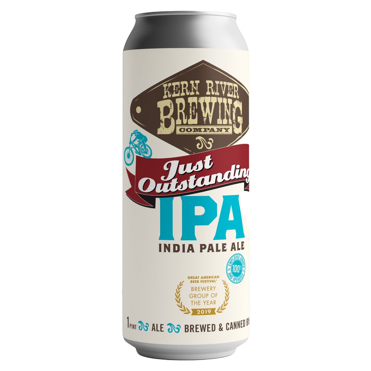 Kern River Brewing Just Outstanding IPA, 4-Pack 16 oz Cans - Image 1