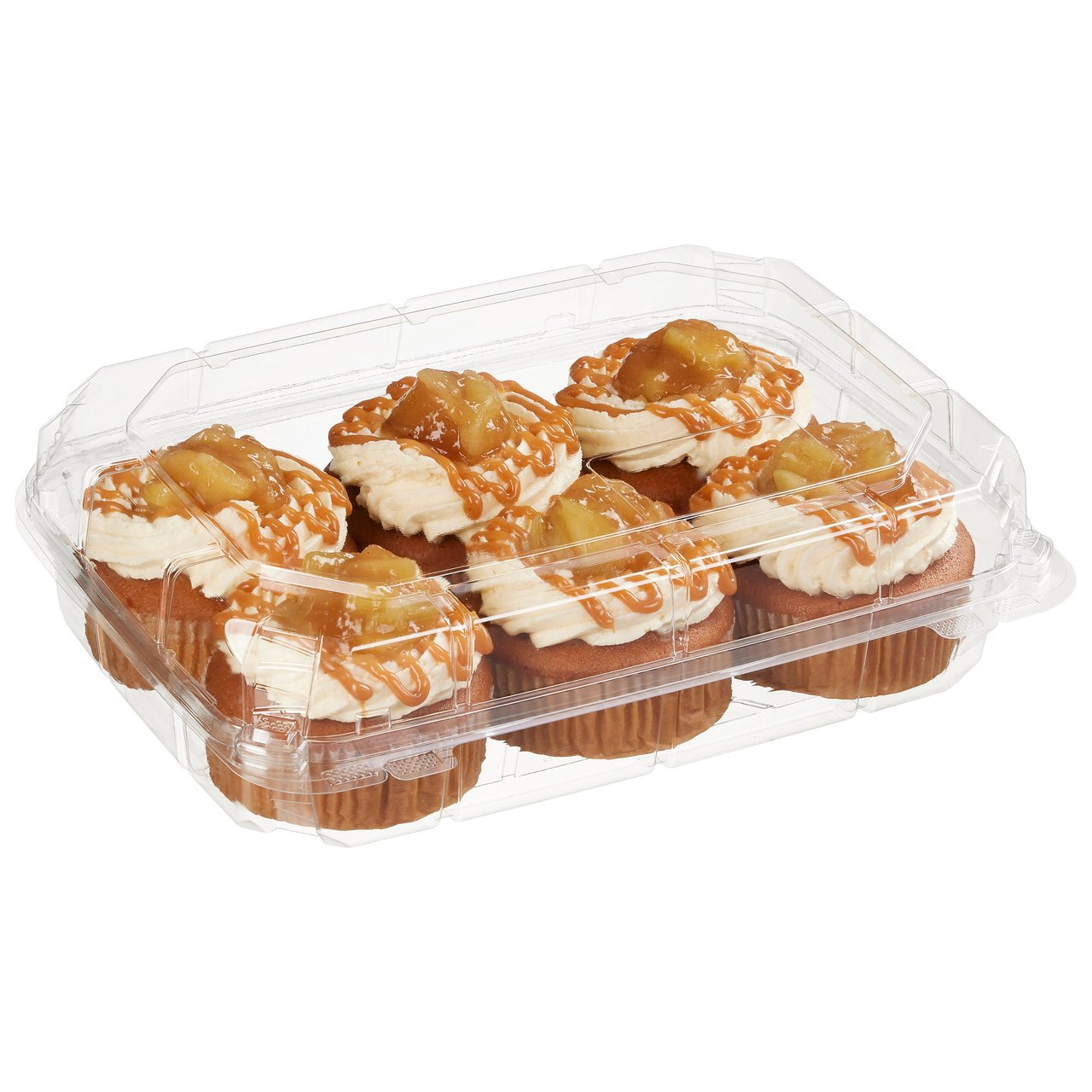 Caramel Apple Mini Cakes 6-Pack - Image 1