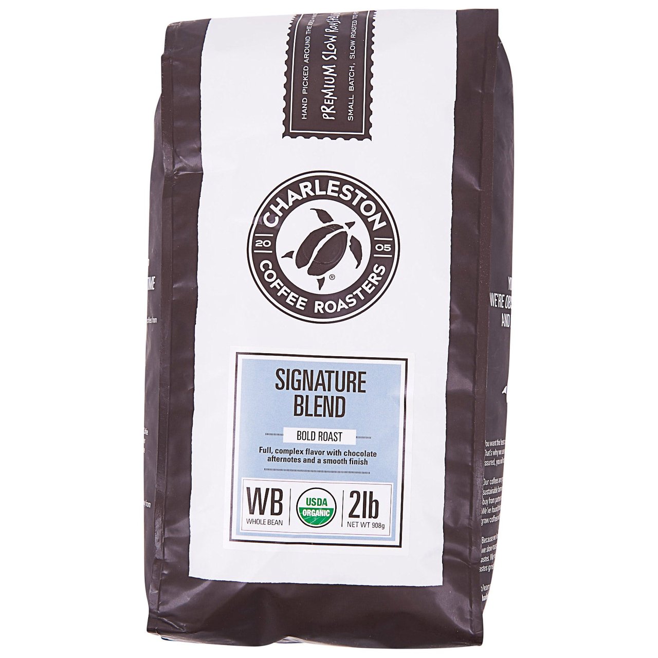 Charleston Coffee Organic Signature Blend 2 lb - Image 1
