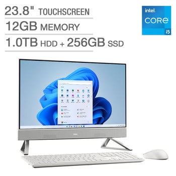 Dell Inspiron 5410 23.8" Touchscreen All-in-One Desktop