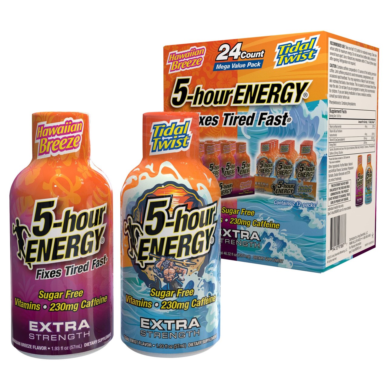 5-hour Energy Extra Strength Twin Pack 24/1.93 fl oz - Image 1