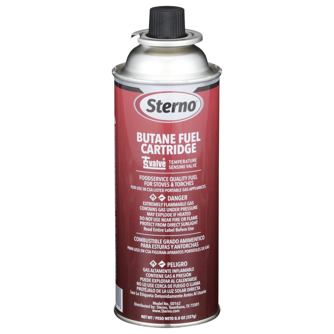 Sterno Butane Fuel Cartridge 8 oz, 12-Pack - Image 1