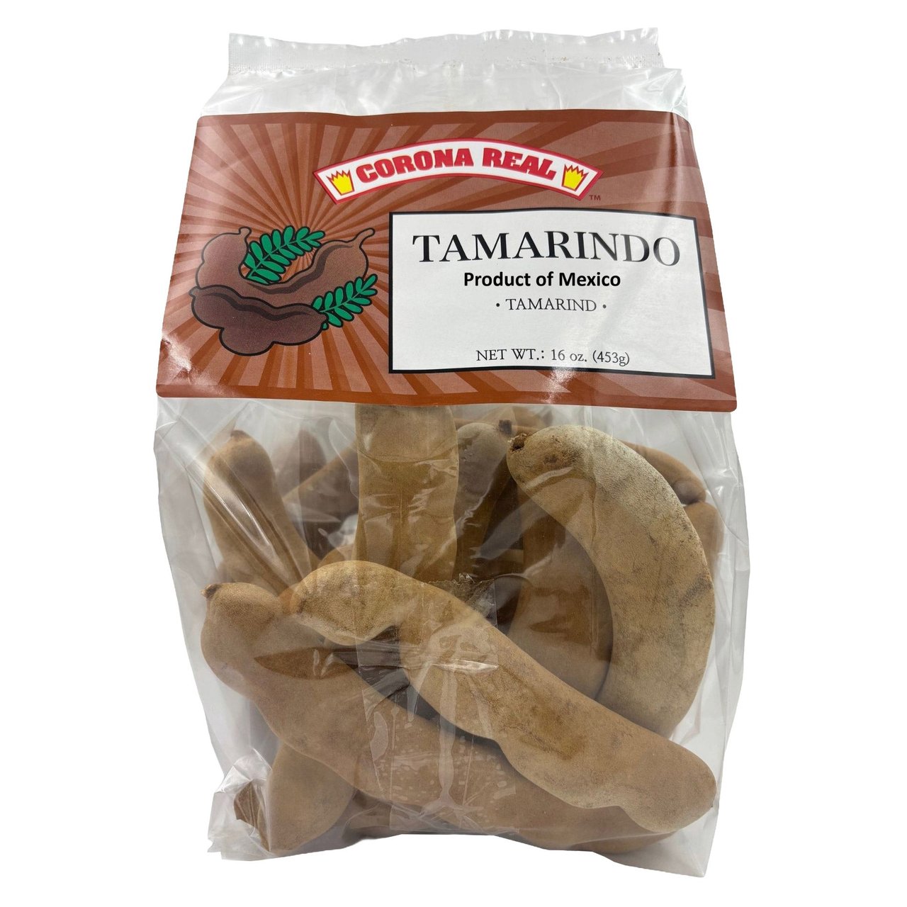 Corona Real Tamarindo Whole Pods, 2-Pack, 16 oz Each - Image 1