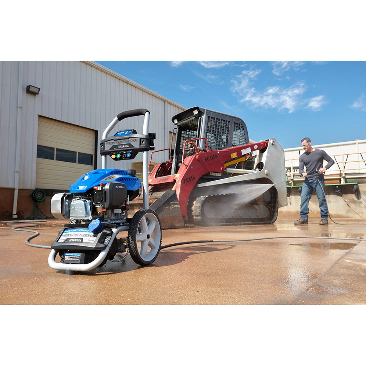 Yamaha Powered Electric Start 3100 PSI Gas Pressure Washer